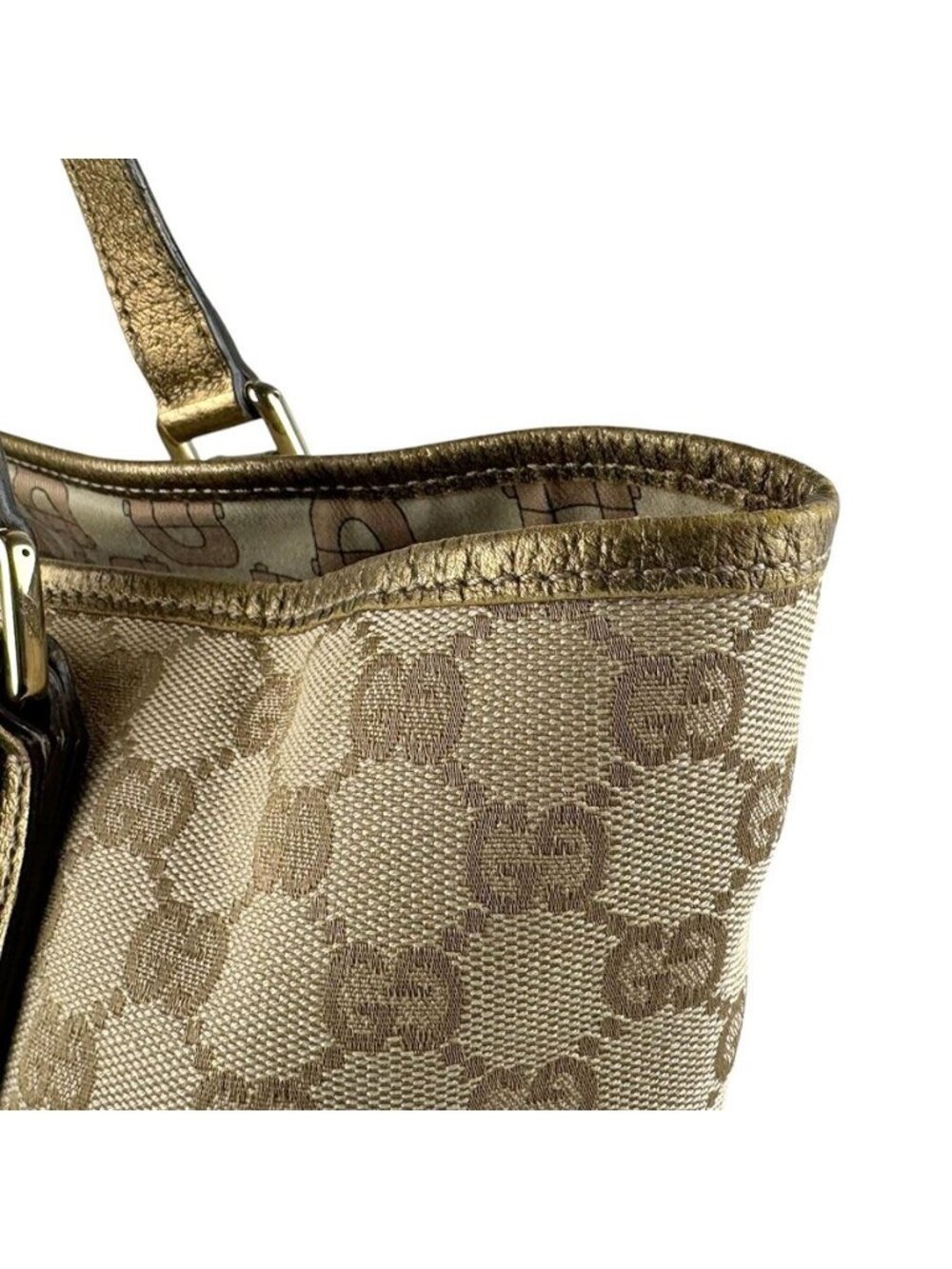 ★SOLD★ Gucci Shoulder Bag Brown - Picture 7 of 10